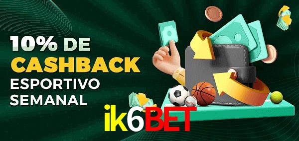 10% de bônus de cashback na ik6bet